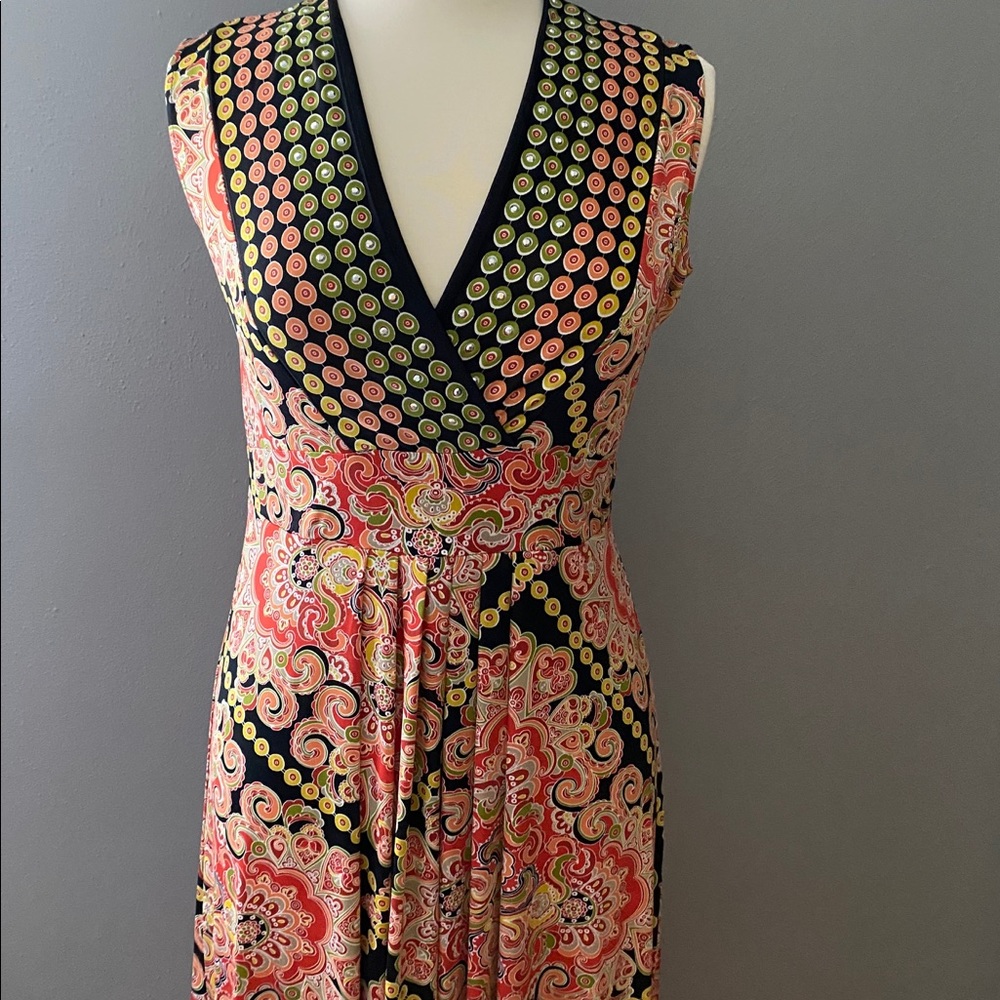 Multi Pattern Dress - Picture 6 of 7